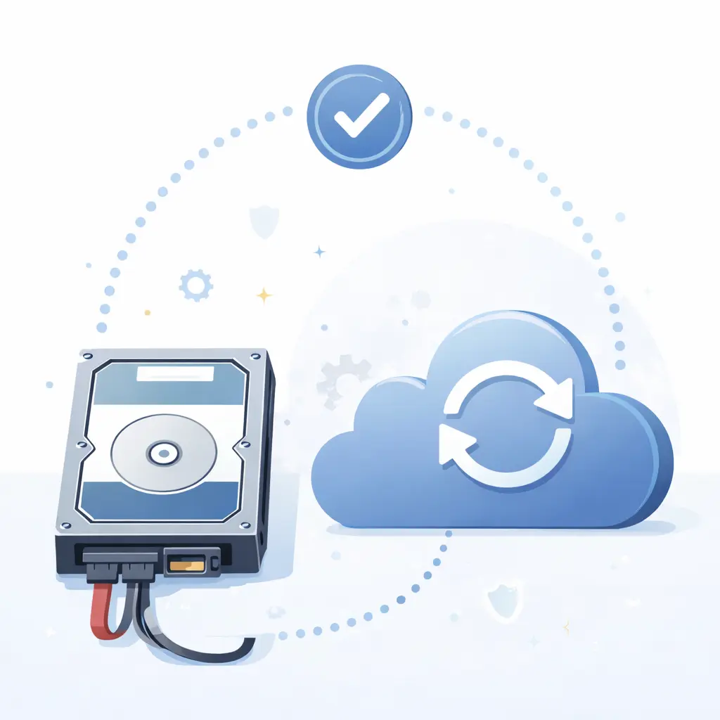 backup af harddisk Backup af harddisk lokalt eller til sky